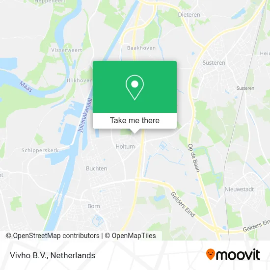 Vivho B.V. map