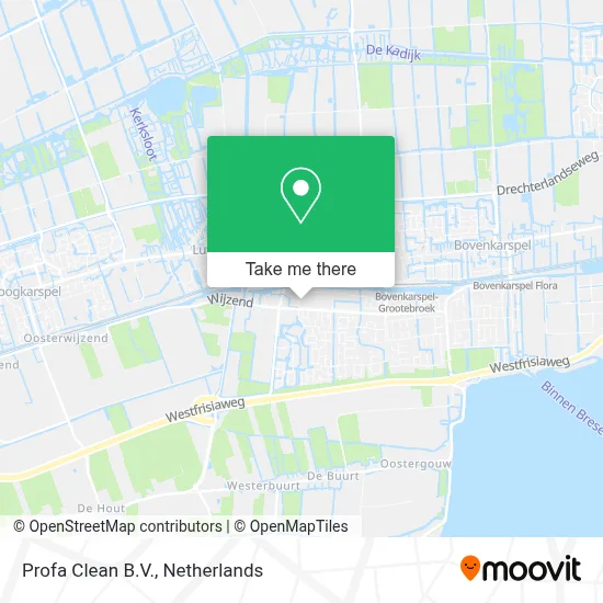 Profa Clean B.V. map