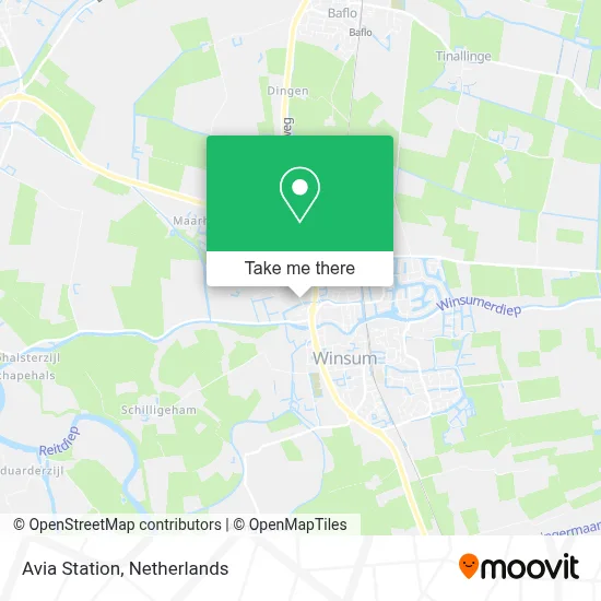 Avia Station map