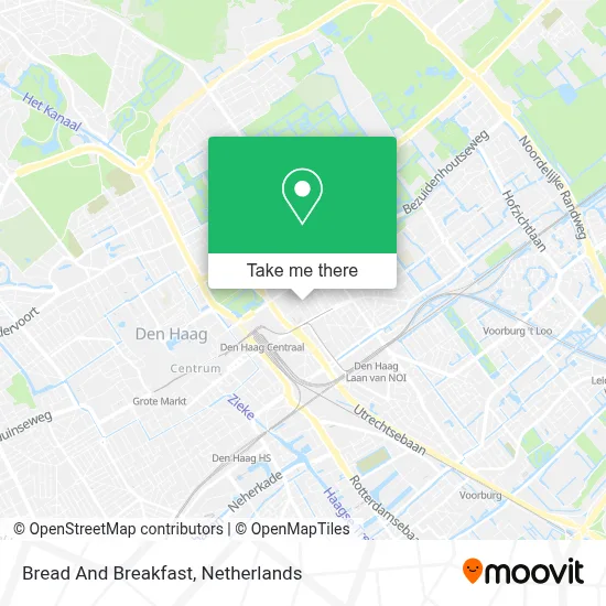 Bread And Breakfast Karte