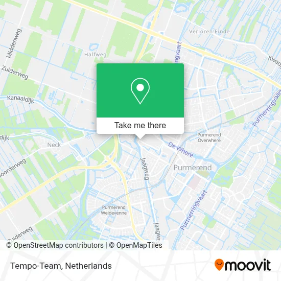 Tempo-Team map