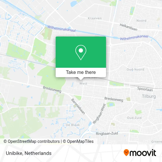 Unibike map