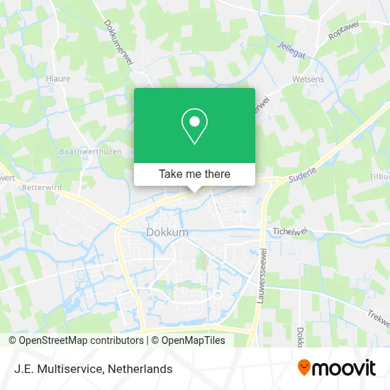 J.E. Multiservice map