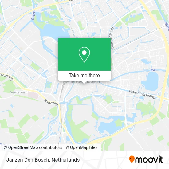 Janzen Den Bosch map