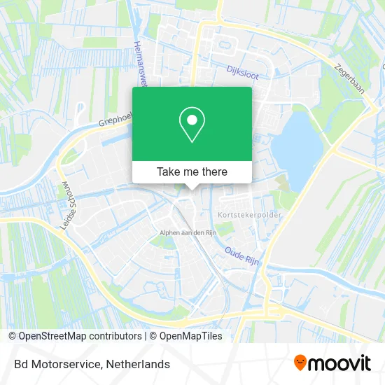 Bd Motorservice map