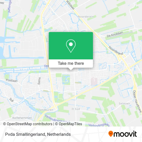 Pvda Smallingerland map