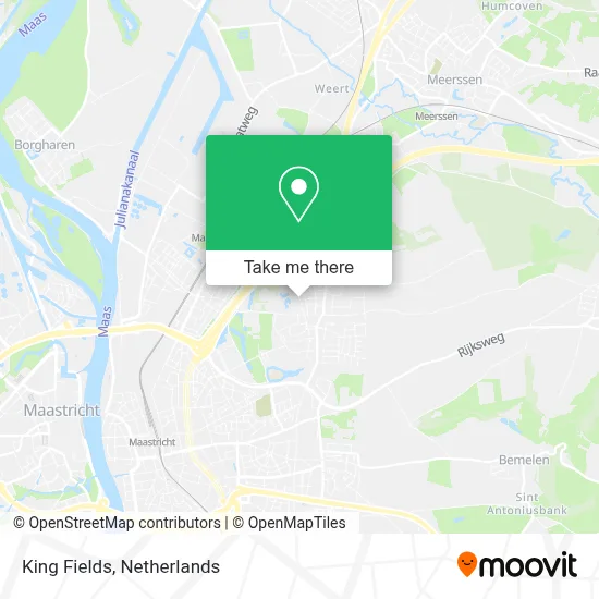 King Fields map
