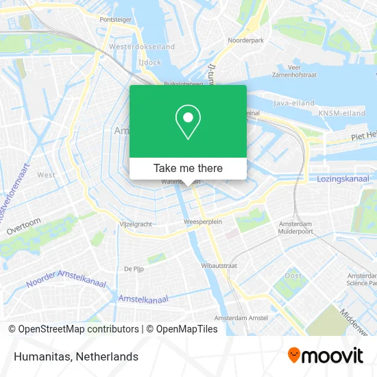 Humanitas map