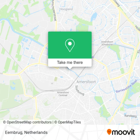 Eembrug map