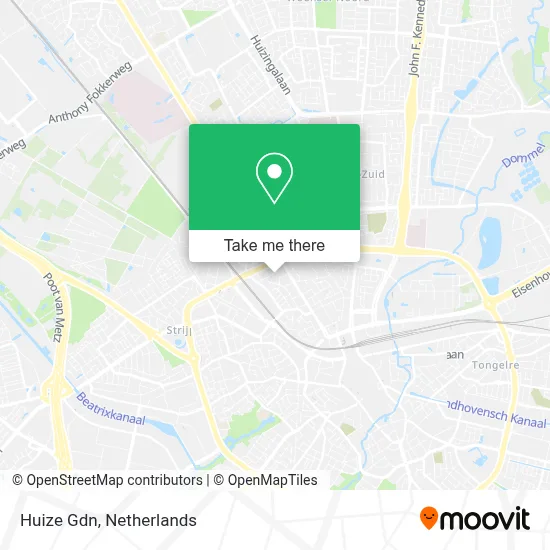Huize Gdn map