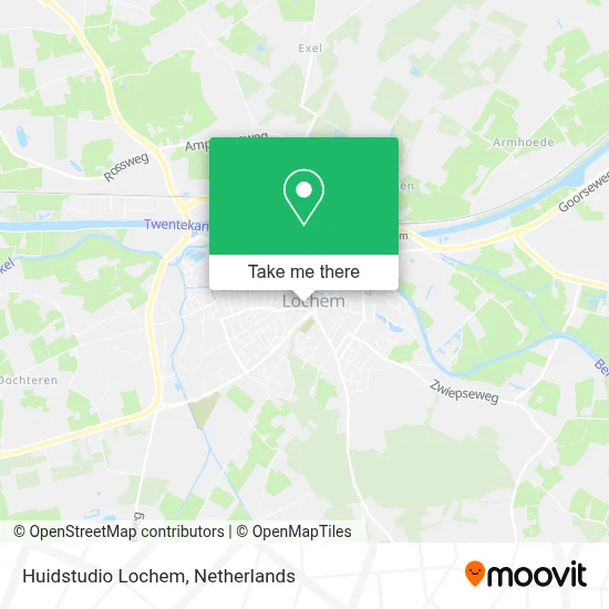 Huidstudio Lochem map