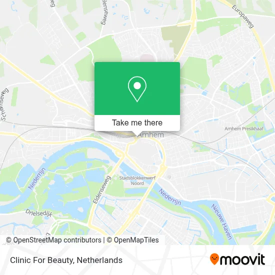 Clinic For Beauty map