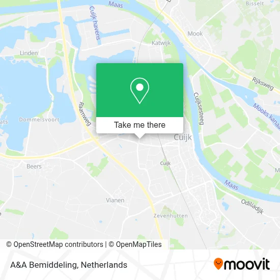 A&A Bemiddeling map