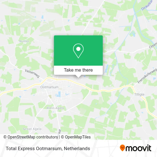 Total Express Ootmarsum map