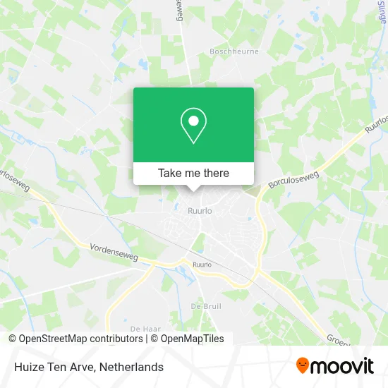 Huize Ten Arve map