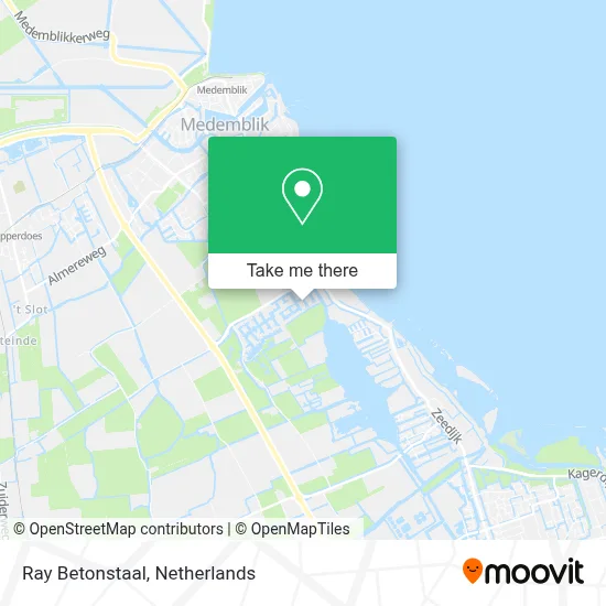 Ray Betonstaal map