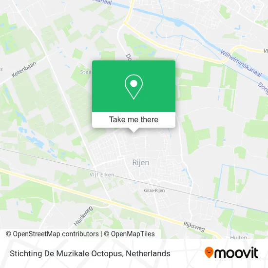 Stichting De Muzikale Octopus map