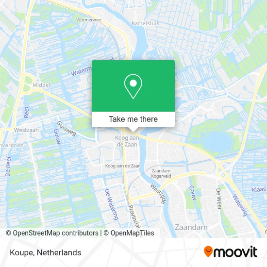 Koupe map