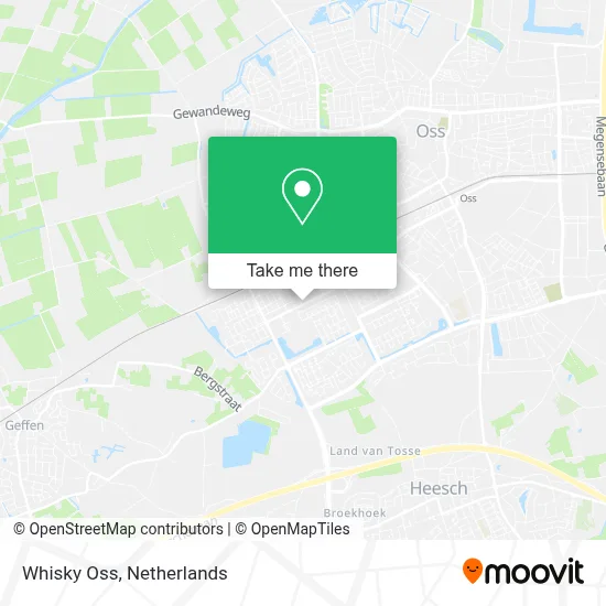 Whisky Oss map