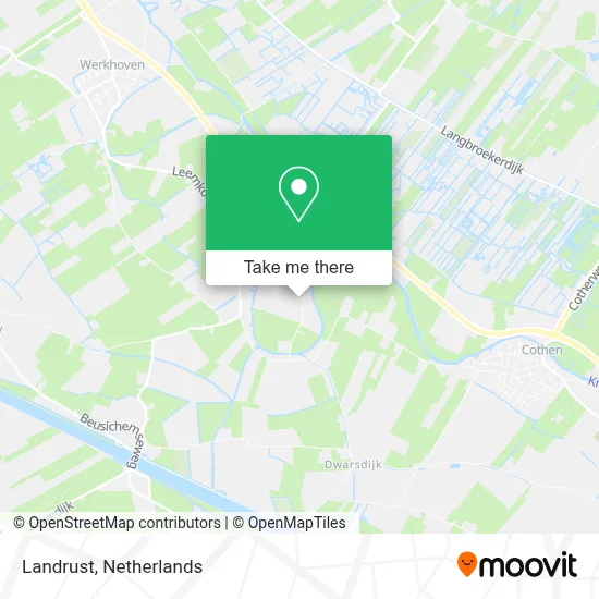 Landrust map