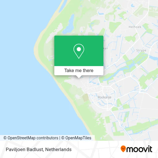 Paviljoen Badlust map