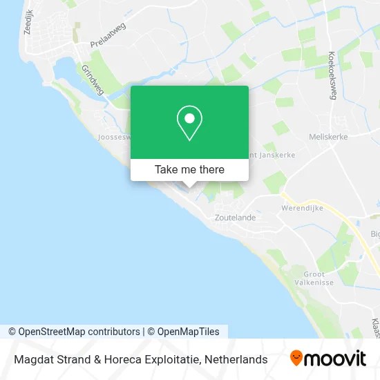 Magdat Strand & Horeca Exploitatie Karte