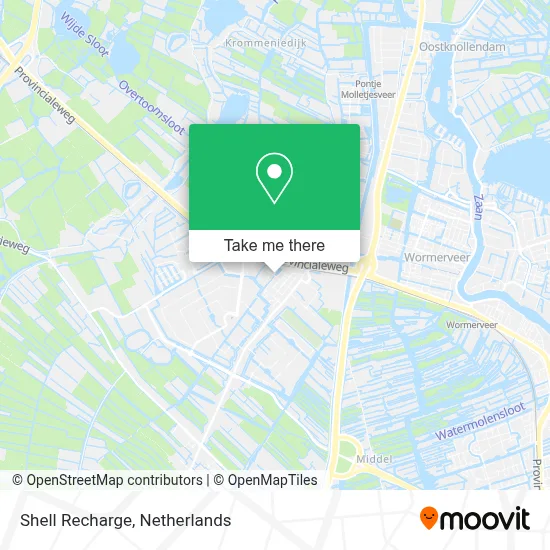 Shell Recharge map