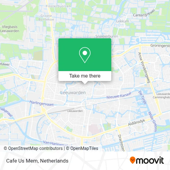 Cafe Us Mem map