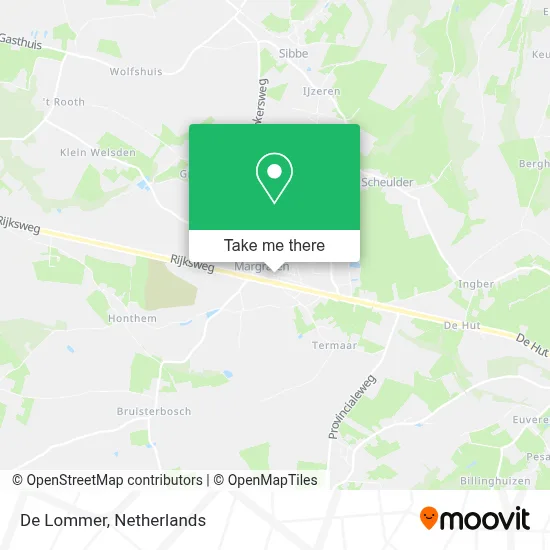 De Lommer map