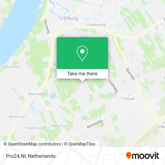 Pro24.Nl map
