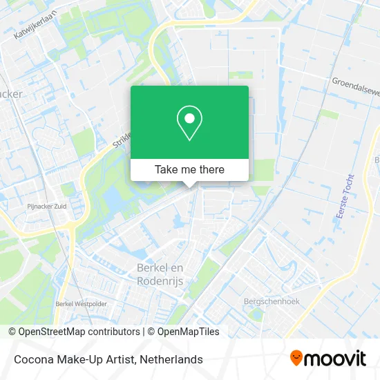 Cocona Make-Up Artist map