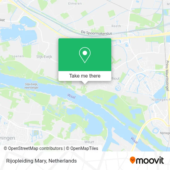 Rijopleiding Mary map