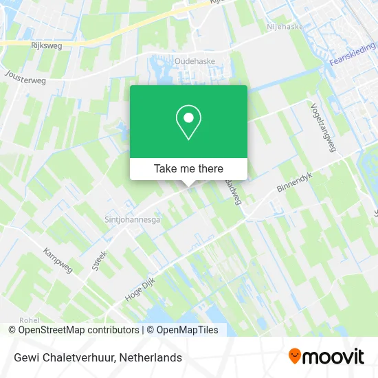 Gewi Chaletverhuur map