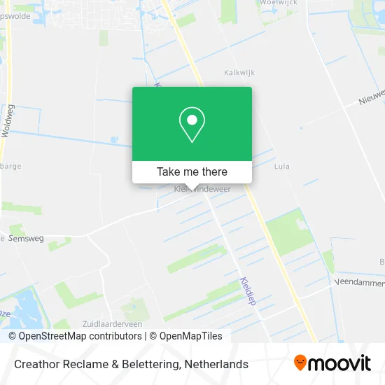 Creathor Reclame & Belettering Karte
