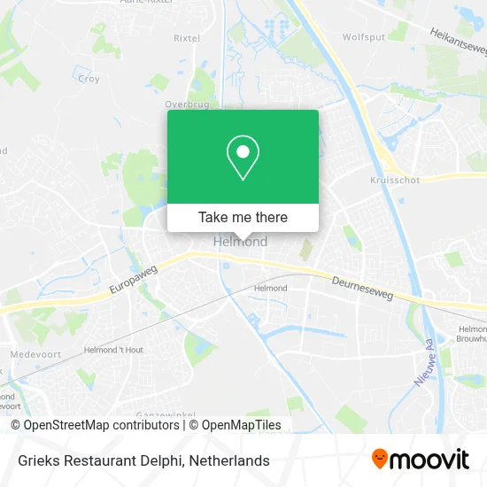 Grieks Restaurant Delphi map