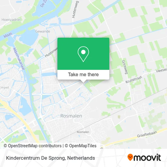 Kindercentrum De Sprong map