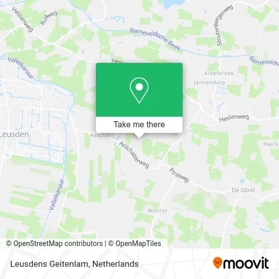 Leusdens Geitenlam map