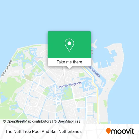 The Nutt Tree Pool And Bar map