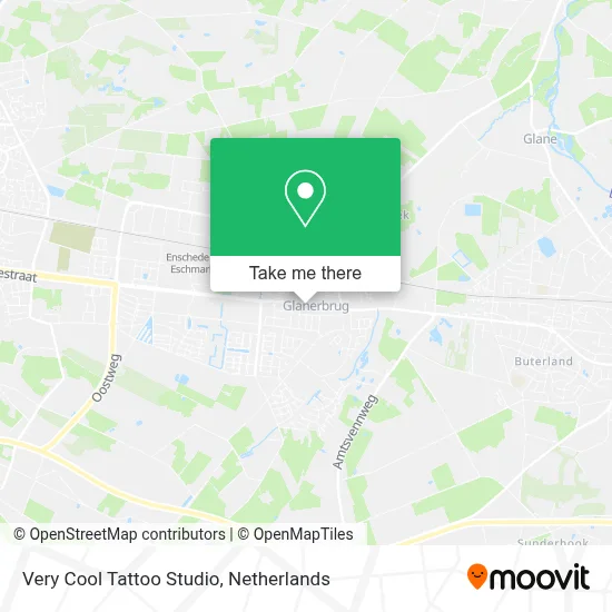 Very Cool Tattoo Studio map