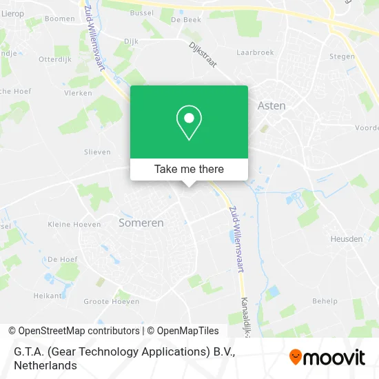 G.T.A. (Gear Technology Applications) B.V. map
