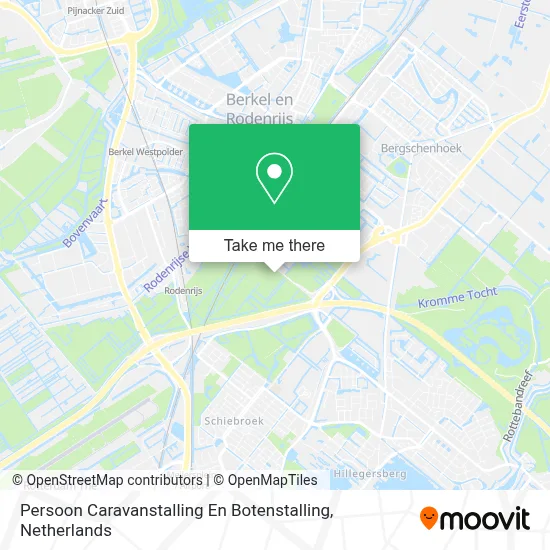 Persoon Caravanstalling En Botenstalling map