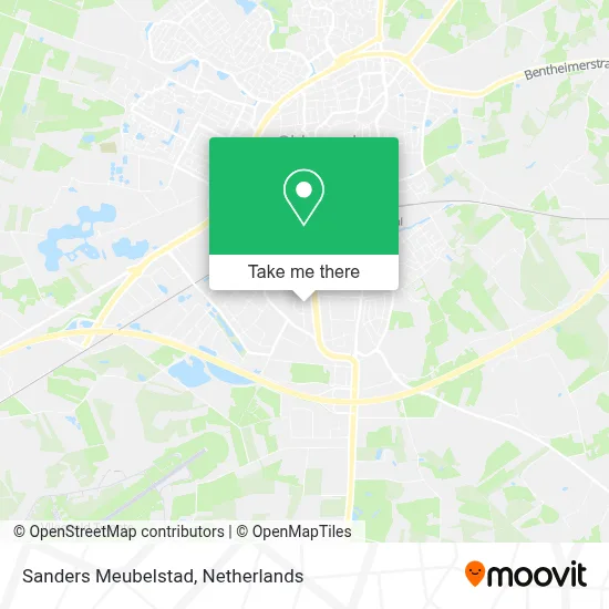 Sanders Meubelstad map
