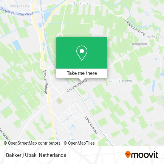 Bakkerij Ubak map