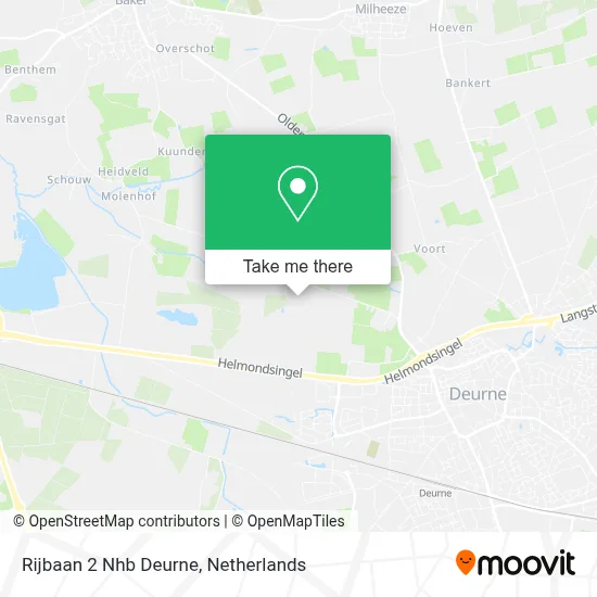 Rijbaan 2 Nhb Deurne map