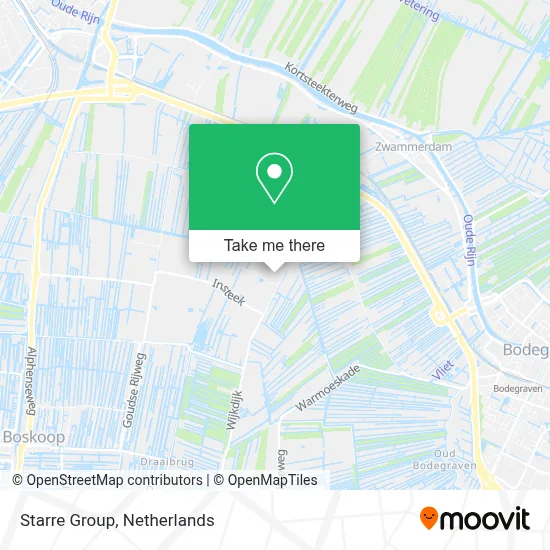 Starre Group map