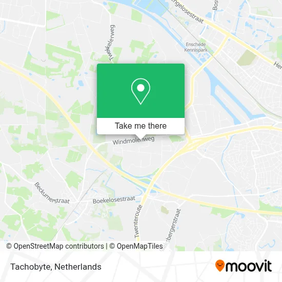 Tachobyte map