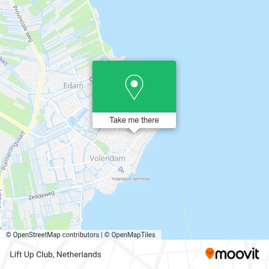 Lift Up Club map