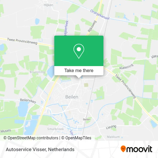Autoservice Visser map