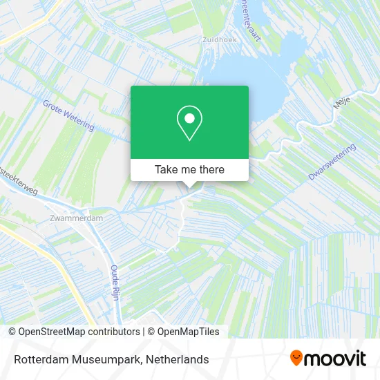 Rotterdam Museumpark map