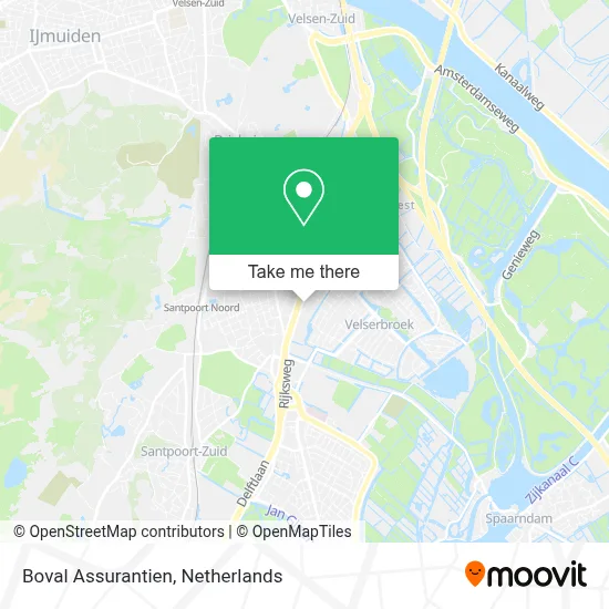 Boval Assurantien map